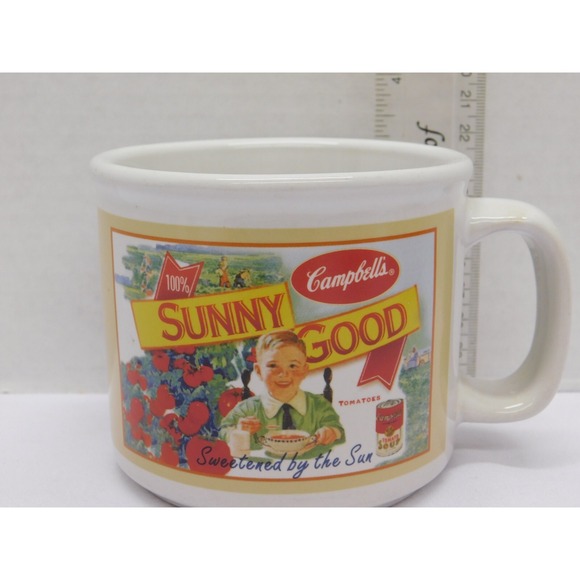 2005 Campbell's 12 oz Soup Mug Sunny Good Tomato - Picture 1 of 4